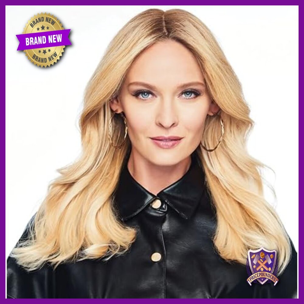 Human Hair Topper 12" Clip-In for Thinning Hair, Natural Look